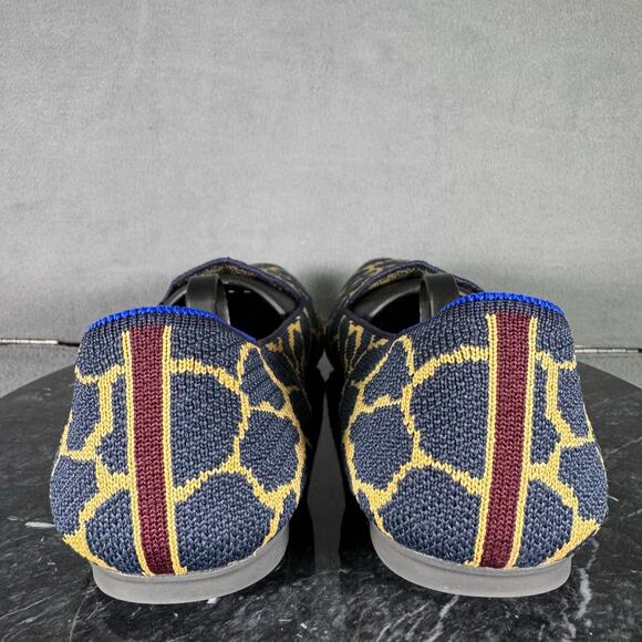 ROTHY'S Indigo Giraffe Slip On Loafers Navy Women’s Size 8 US - Picture 4 of 8